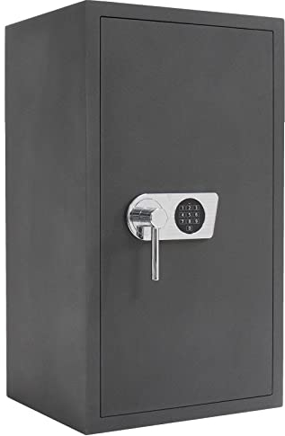 Profirst Wertschutzschrank Jupiter 85 EN1 Elektronikschloss Aufbohrschutz Notbestromung Tresor 2 Fachböden verstellbar inkl. Befestigungsmaterial