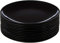 Piatto Ø 23 Cm Nero Melamina - 12 Unità