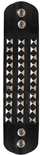 PARTY DISCOUNT Armband mit Nieten, dreireihig