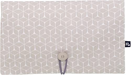 Alvi Windeltasche Raute taupe 28x18 cm 990609448