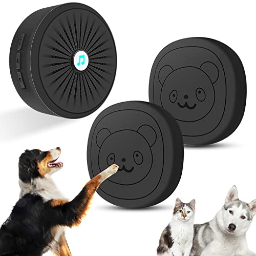 Wowlela Hund Türklingel, Wireless Touch Pet Türklingel Pet Training Bells Set Kommunikation Türklingel mit Druckknopf