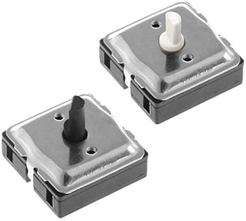 Bilinli Interruptor Giratorio de 4 Posiciones Apagado/bajo/Medio/Alto para Calentador de Ventilador 1pc