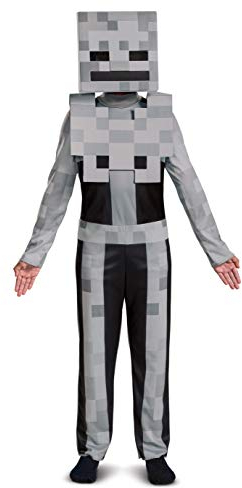 Disguise Disfraz Minecraft Esqueleto Clásico Niño, Halloween Talla M