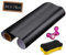 UIEEGPG Tafelfolie Magnetische Selbstklebend,Decal Folie Chalkboard für Zuhause und im Büro zum Schreiben, Zeichnen & Basteln als Klebefolie, Möbel- und Wandfolie, mit Chalkboard Bürste (78×40)