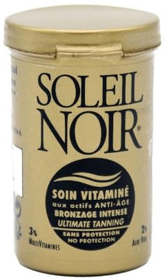 Soleil noir crème vitaminé bronzage intense 20ml