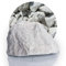 Schicker Mineral Marmor Gabionensteine weiß 60-150 mm 25 kg, farbechter Naturstein, ideal für breite Gabionen, Säulen und Steinzäune, Bruchsteine, robust und witterungsbeständig