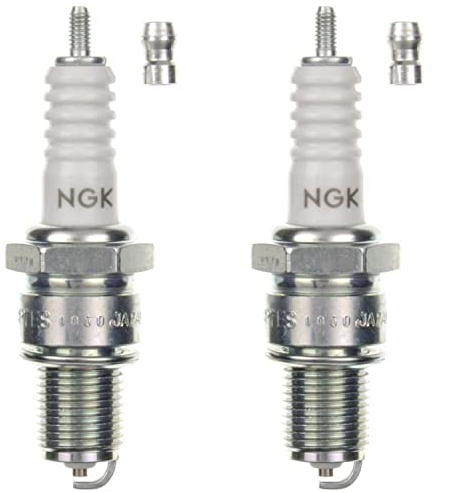 2X NGK Zündkerze BP7ES 2412 passend für BMW R100 RS RT R60 R65 Yamaha XJ XS XV Moto Guzzi