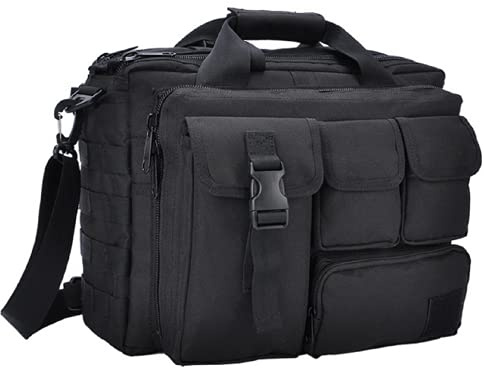 Jaegvida Tactical Aktentasche Laptop Militär Messenger Bag Tablet Schulter Tragetasche für 14'' und 15,6