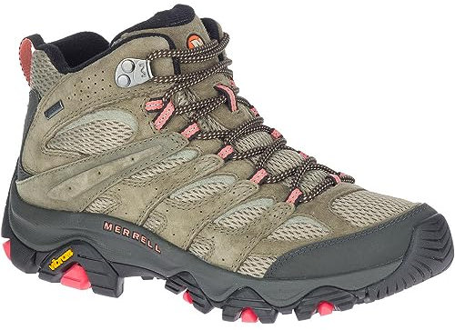 Merrell Moab 3 Mid GTX, Botas de senderismo Mujer, Marrón (Marrón Olive), 42.5 EU