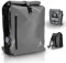 MONSTERANDO Travel-Monster 3in1 Fahrradtasche Business– wasserdicht und reflektierend – als Gepäckträgertasche, Umhängetasche und Rucksack – ideale fürs Fahrrad – 25L