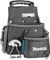 Makita E-15213 Dachdecker Werkzeugtasche, für die Befestigung am Gürtel oder zum Tragen durch Handgriff, für schweres Werkzeug, mit Hammerhalter, Polyester, 290 x 145 x 270 mm (LxBxH)