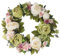 Ghirlanda di fiori di peonia artificiale, ghirlande di primavera di peonia per porta d'ingresso fuori da ghirlande estive rose, ghirlanda floreale artificiale per parete della porta d'ingresso