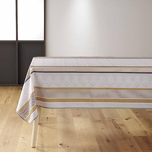 Douceur d'Intérieur Nappe Rectangle (150 x 200 cm) Imperial, Polyester Imprimé