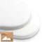 2-Pack Spannbettlaken Babybett für Mädchen, Junge - Bamboo Spannbettlaken Kinderwagen Kompatibel mit Halo Stubenwagen, Chicco, Baby Delight, Graco, Unisex Beistellbett Spannbettlaken (Soft White)