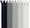 MARARDI [Packung 10 Unsichtbaren Reißverschlüssen [Grau] Nylon [25 cm] Nähen und Basteln zum Kleidung Taschen Stoff für Nähmaschine Patchwork Plastik Baumwolle Zipper mit Metallreißverschluss