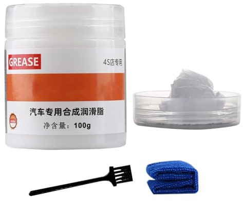 Graisse automatique, graisse pour portières de voiture | 100 g de lubrifiant anti-grippage pour charnière de porte - Lubrifiant pour porte coulissante, graisse pour poignée de porte de voiture pour ra