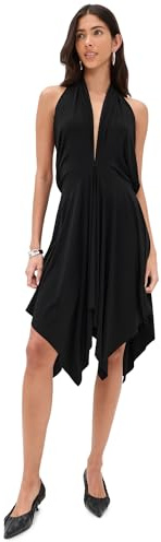 Norma Kamali Women's Convertible Dress, Black, S
