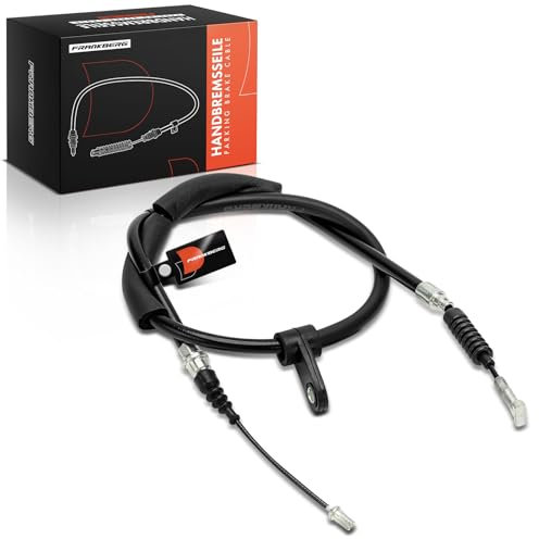 Frankberg Cavo del Freno di Stazionamento Cavo del Freno a Mano Posteriore destro Compatibile con 147 937 1.6L-3.2L 2001-2010 Replace# 46542755