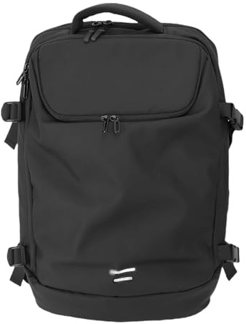 Bewinner Vakuumkomprimierung Rucksack mit Pumpe, 35-50L Erweiterbares Wasserfestes Reise-Rucksack mit USB-Ladeanschluss, Ergonomic Laptop Back Pack für 17,3 Zoll für Geschäftsreisen