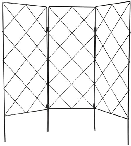 BEBEMOKO Multifunktionale Faltbare Pflanzenstütze Für Garten Verstellbares Klettergerüst Für Tomaten Gurken Und Weinreben Für Begrenzte Flächen Platzsparend