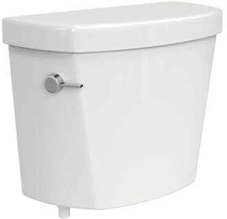 PROFLO PF3712DF Camden 1.28 GPF Dual Flush Toilet Tank Only with Left-Hand Trip Lever - White