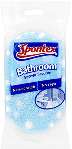 Spontex Bathroom Sponge Scourer Pack of 1