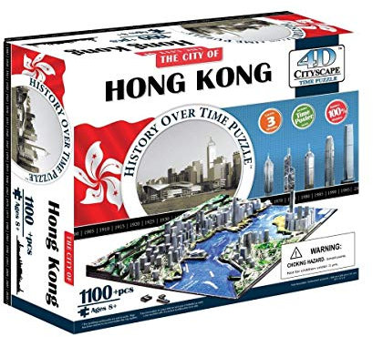 4D Cityscape 40026 Hong Kong Puzzle