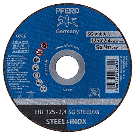 Pferd 61331432 Trennscheibe EHT 125-2,4 A 46 R SG-Inox