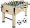 GAMES PLANET Kickertisch Leeds in 6 Farben, Tischfußball, Tischkicker, inkl. 4 Bälle + 2 Getränkehalter, ca. 60kg - Helles Holzdekor