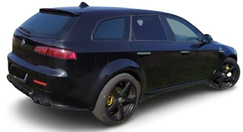 Solarplexius Auto-Sonnenschutz Scheiben-Tönung passgenau für Alfa Romeo 159 Sportwagon Bj. 06-11 Keine Folie Komplettsatz