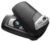 BMW Original Schlüsselhalter Leder Case/Cover Urban Line grau Original Teilenummer: (82 29 2 219 913)