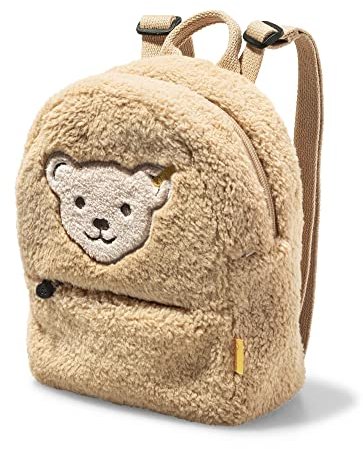 Steiff 600135 Teddybär Tasche Plüsch, BEIGE, Einheitsgröße