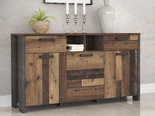 möbelando Sideboard Beistellschrank Kommode Standschrank Anrichte Schrank Celon I