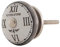 Knober Möbelknöpfe Café Latte Cream Keramik Porzellan Vintage Landhausstil Shabby-Chic 40mm Knauf Türgriff (VIN02)