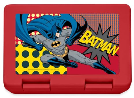 Spreadshirt Batman Comic Book Pose Brotdose Lunchbox