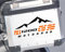 2pz Adesivi Compatibili con Valigie Laterali compatibili con R 1200 GS e ADVENTURE Touratech Givi (nero-arancione)