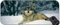 Grand tapis de souris de jeu avec coutures sur les bords, grand tapis de jeu en hiver avec loup