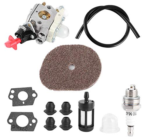 Deror Luftfilter-Vergaser-Set aus Aluminium für Stihl FS56 FS40 FS50 FS70 FC56 FC70 ZAMA C1M-S267A