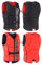 Camaro Comp Slasher Neopren Prallschutz Oberteil Wakeboard Kite Wasserski Black/orange Gr. XL