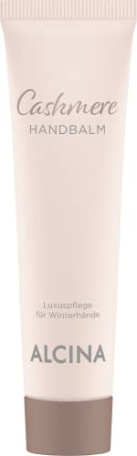 ALCINA Cashmere Handbalm - 1 x 15 ml - Für die Bedürfnisse trockener Winterhände - Mit edlem Cashmere-Extrakt