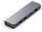 SATECHI USB-C Hub Pro Max, 8-in-1 Adapter USB4 40Gbps, 96W Power Delivery, HDMI 4K@60Hz, USB-C/USB-A 5Gbps, SD/MicroSD-Kartenleser, Ethernet, 3.5mm Audio, für MacBook Pro/Air M1 M2 M3 M4 (Space Grau)