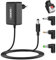 Newding Netzteil 12V 3A DC Ladegerät 36W Universal Adapter für LED LCD Lautsprecher CCTV Monitor Kamera WLAN-Router Laptop, Steckernetzteil Ladekabel mit LED-Streifen Stecker