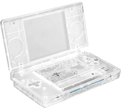 OSTENT Full Repair Parts Ersatzgehäuse Shell Case Kit für Nintendo DS Lite NDSL Color Clear