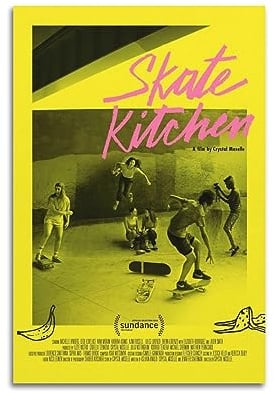 V BY N Skate Kitchen Moive Poster Vintage Art Cover Room Decor Ästhetische Schlafzimmer Dekor Leinwand Poster für Schlafzimmer 30 x 45 cm ungerahmt