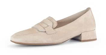 Gabor Damen Slipper, Frauen Slip On,Loafer,College Schuhe,Businessschuhe,Slip-ons,Mokassins,Halbschuhe,Slides,Schlupfschuhe,Desert,40 EU / 6.5 UK