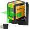 Laser Level,DEGLASERS 100ft Green Cross Line Self Leveling Laser Level for Picture Hanging, DIY, Construction and Indoor Projects,Magnetic Bracket,Battery,Carrying Bag Included