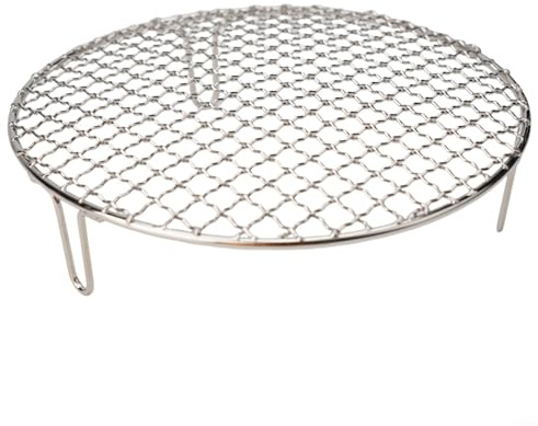 Griglia da campeggio in acciaio di alta qualità, adatta per vari fornelli, diametro 15 cm (30,5 cm)