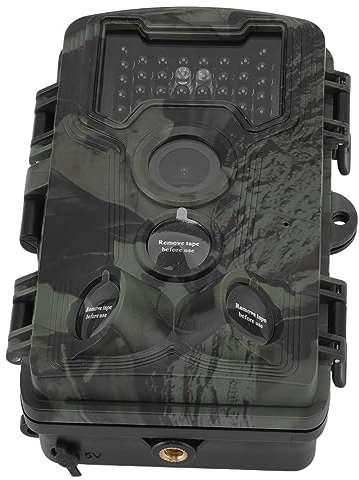 NOENNULL 1080P PR1000 Wildkamera, Große Blende, Jagdkamera, Automatische Belichtung, HD, 2,4 Zoll, 30 Bilder Pro Sekunde