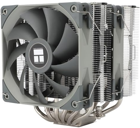 TR Peerless Assassin 120 Enfriador de aire de CPU,6 tubos de calor, ventilador doble PWM TL-C12 de 120 mm,Tecnología AGHP, para AMD AM4 AM5,Intel 1700/1150/1155/1200/2011