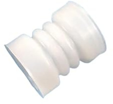 IXICZXLT Special White Seal Tube Big Corrugated Sealing Sleeve Spare Part Beater Rod Ice Cream Machines Accessory Fitting Length 44mm